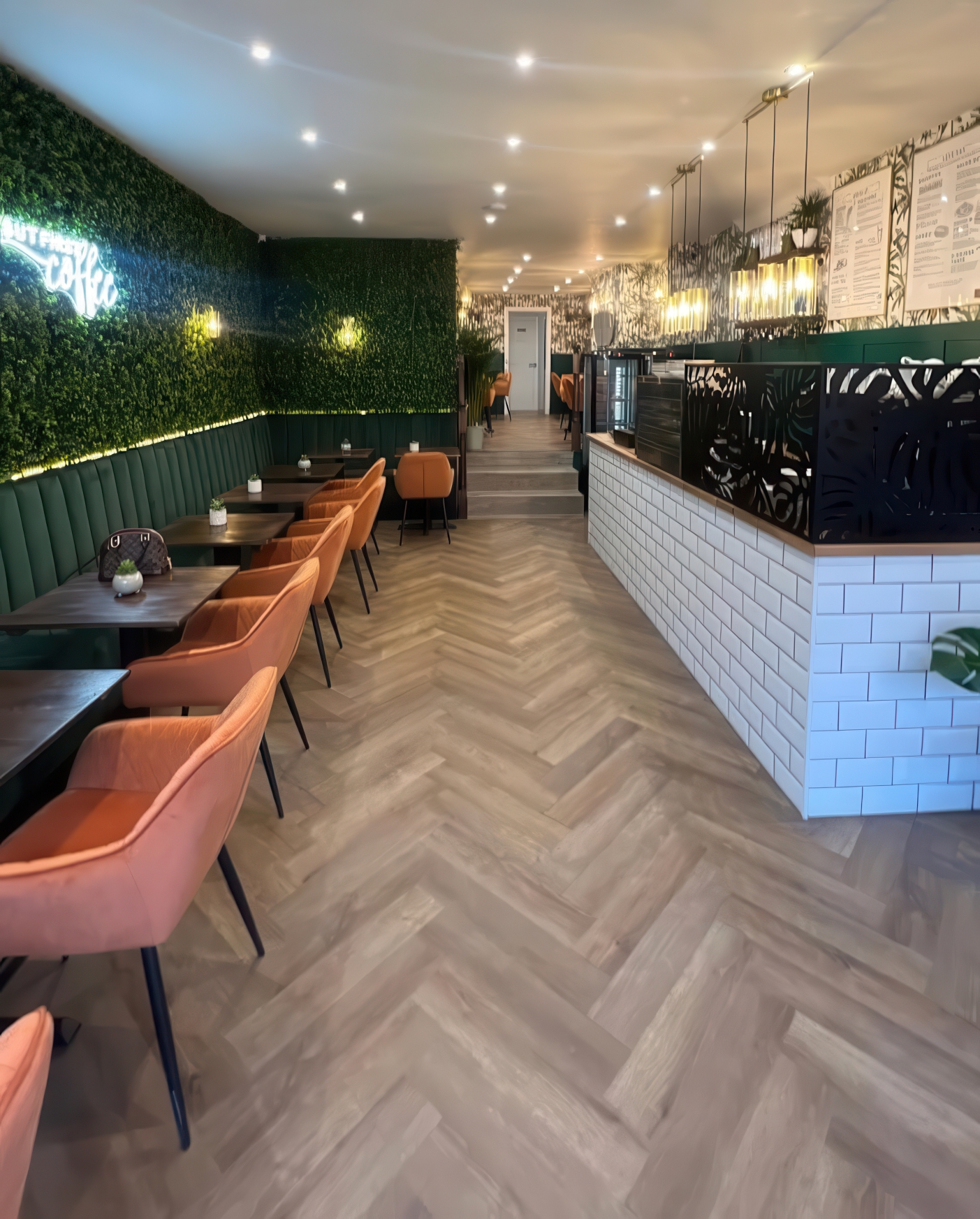 Coffee house transformation